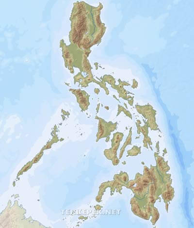 Fülöp-szigetek felszíne